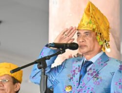 HUT ke-22 Parigi Moutong, Wagub Pimpin Upacara di Kantor Bupati